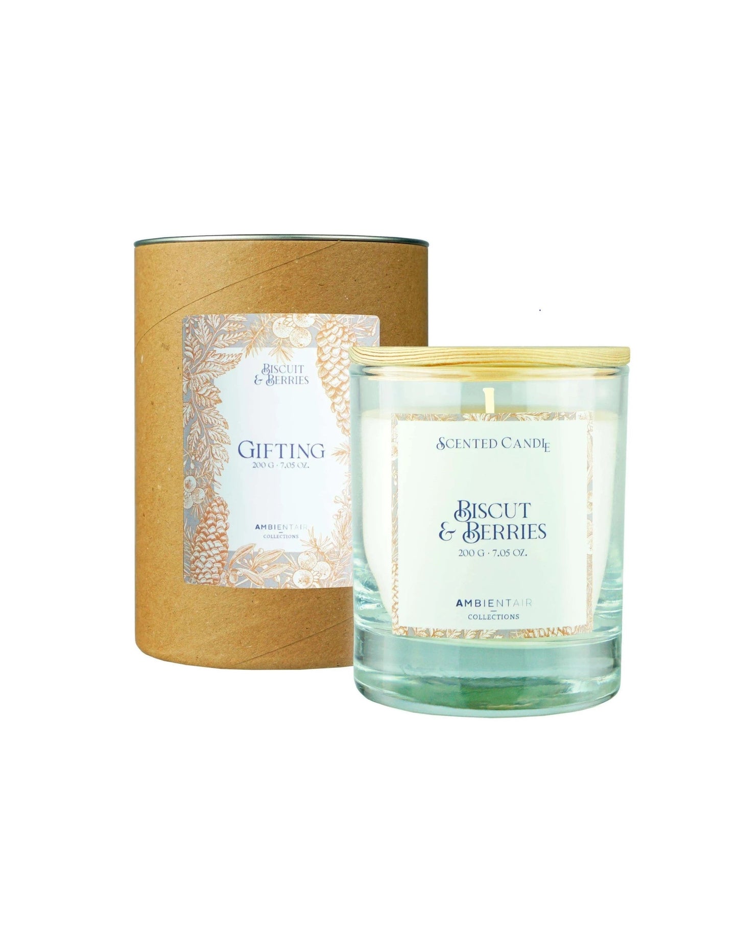 Duftlys - Biscuit & Berries 200g