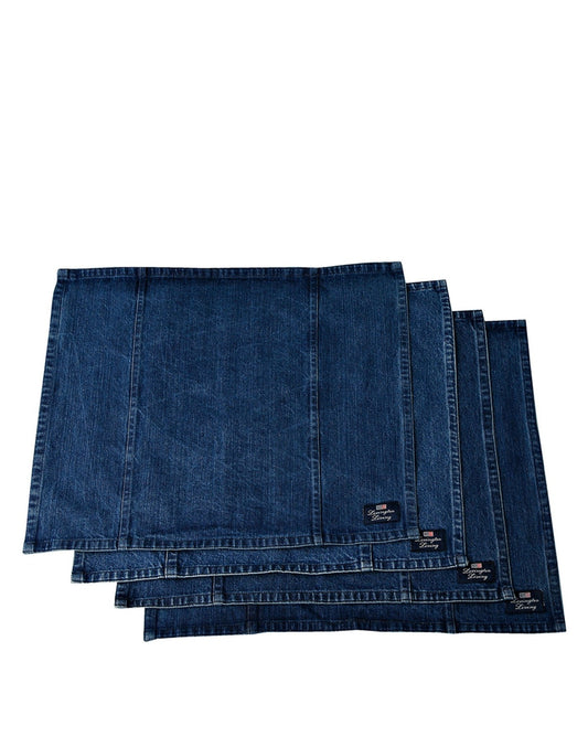 Icons Bordbrikke Denim - Bomullstwill