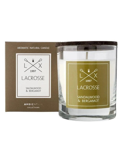 Duftlys - Lacrosse Sandalwood & Bergamot 200g