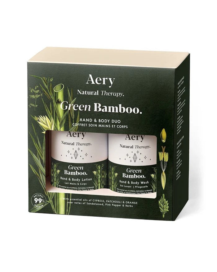 Såpe og Lotion Sett - Green Bamboo