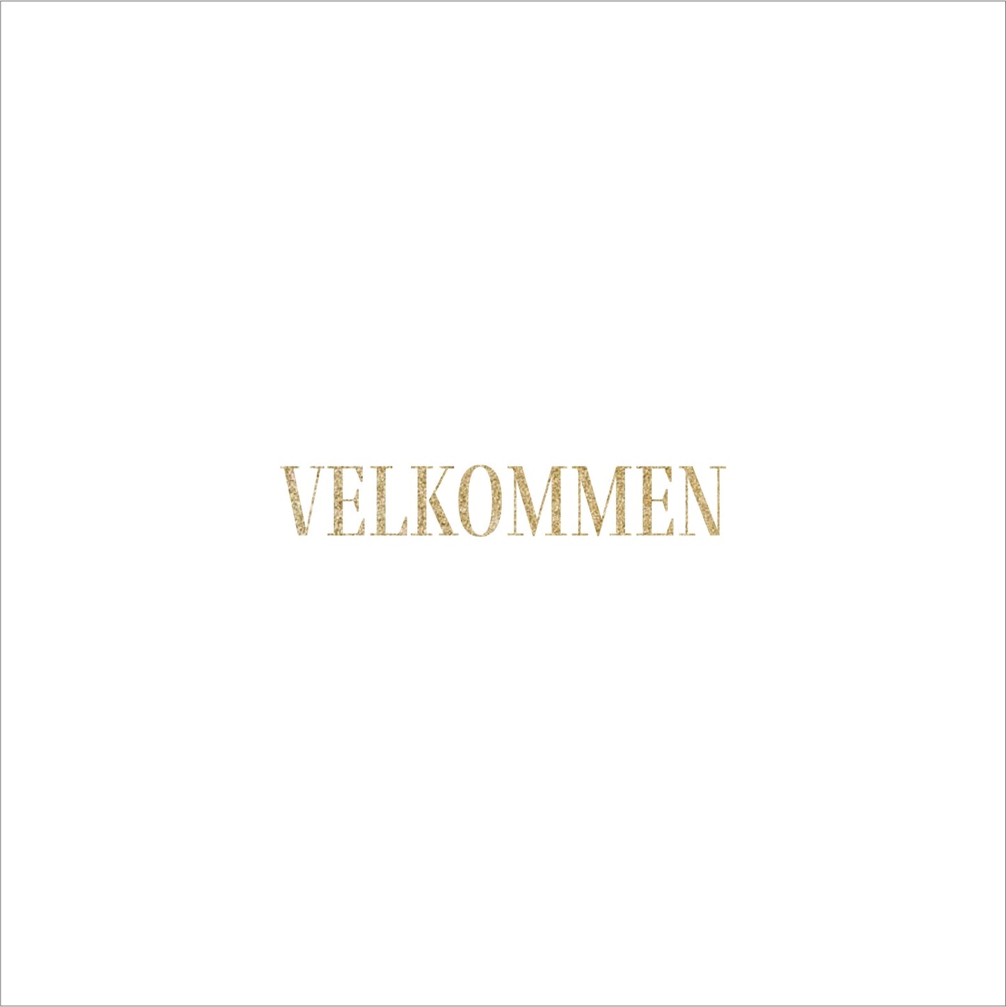 Airlaid Servietter - Velkommen