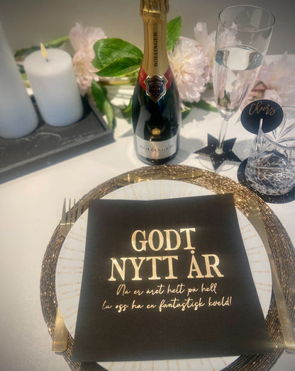 Airlaid Servietter - Godt nytt år