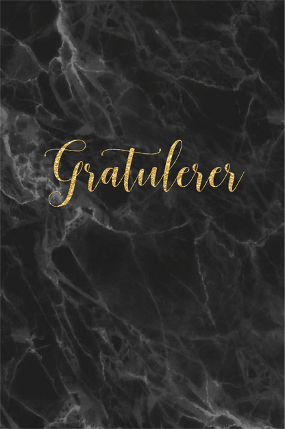 Gratulasjonskort - Gratulerer