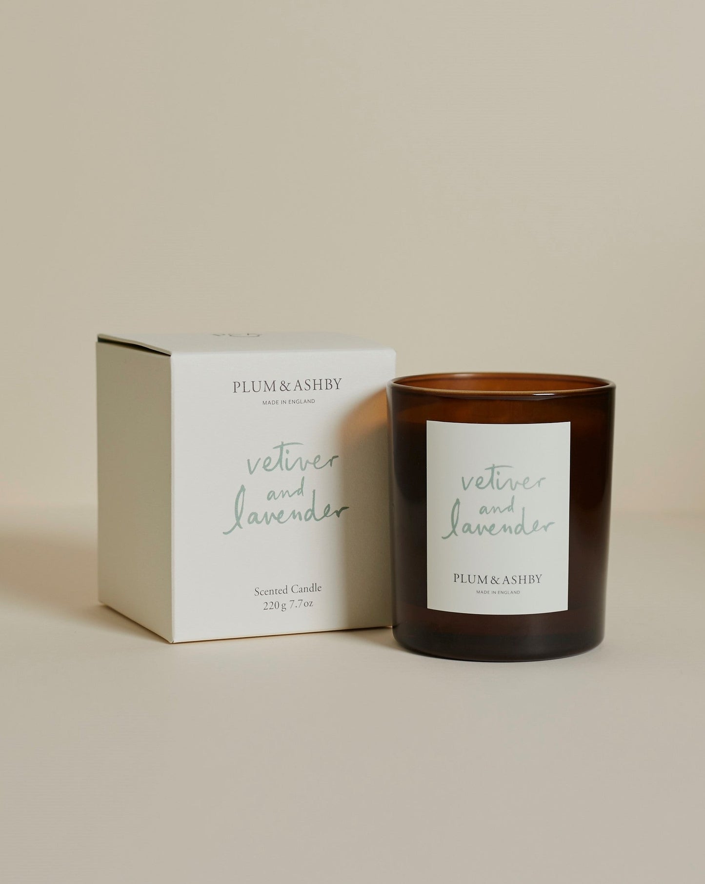 Duftlys - Vetiver & Lavendel 220g