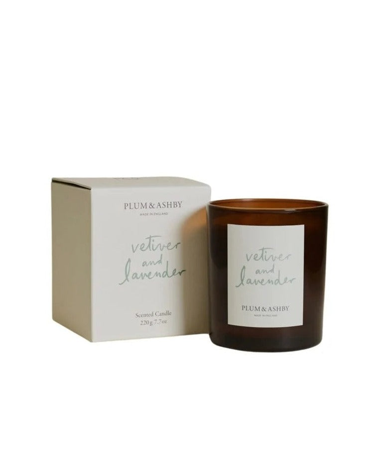 Duftlys - Vetiver & Lavendel 220g